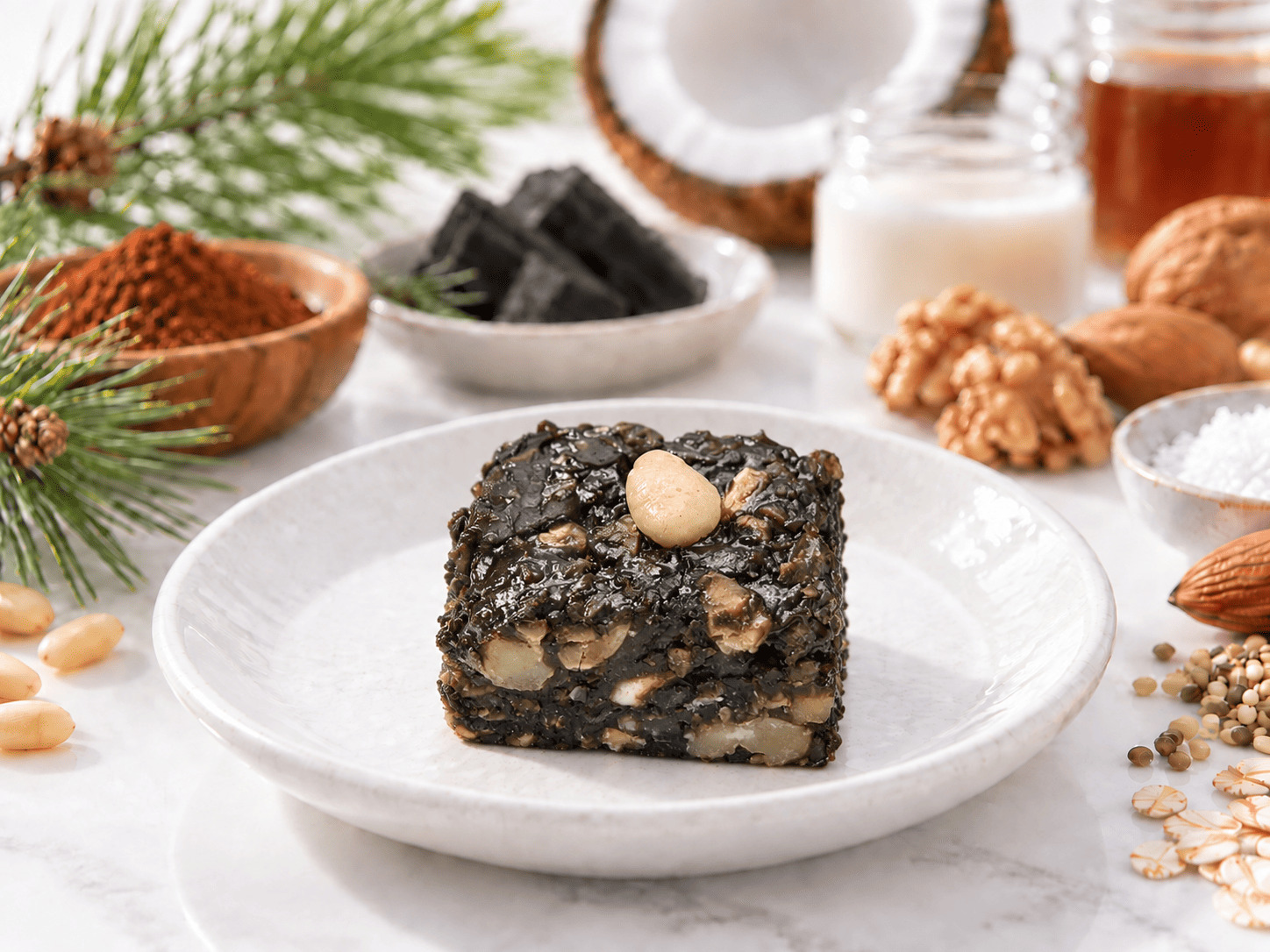 「噛んで整う、食べるお手当て」MANAチョコのコンセプトイメージ